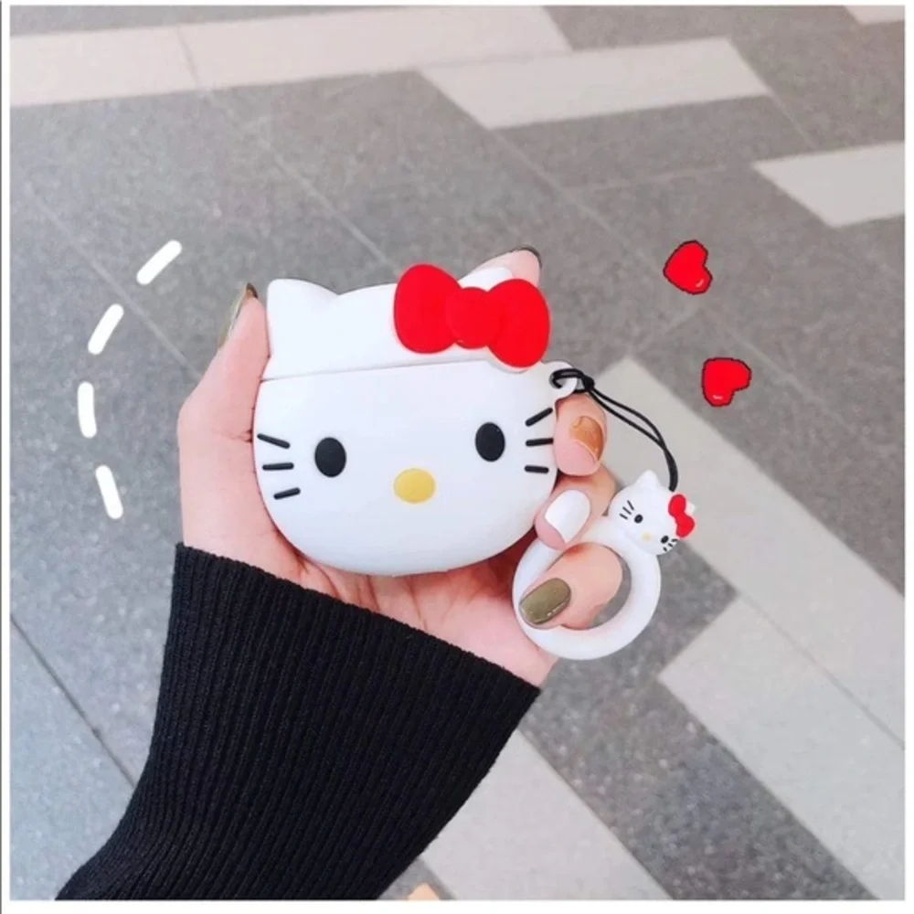 3D Hello Kitty AirPods Case 1 & 2